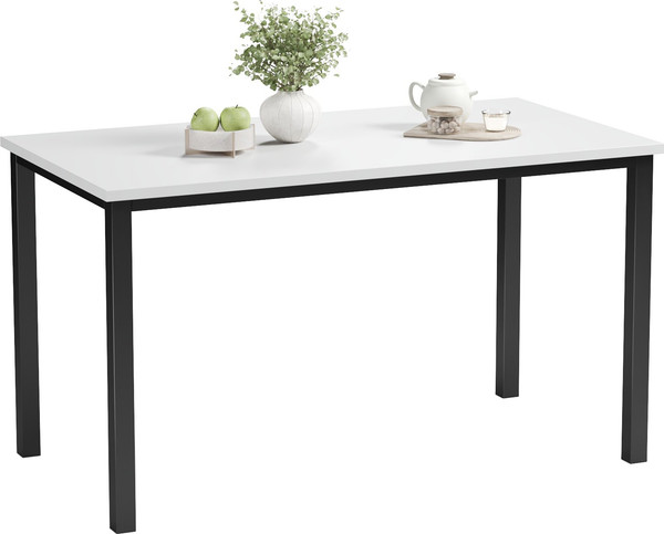 Изображение товара Обеденный стол Soma Paprika 135x66 (белый/черный)