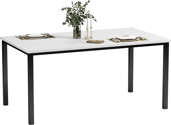 Изображение товара Обеденный стол Soma Paprika 160x90 (белый/черный)