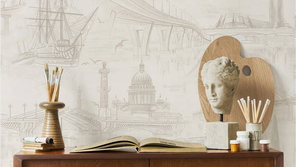 Изображение товара Виниловые обои Артекс Северная столица 11236-02