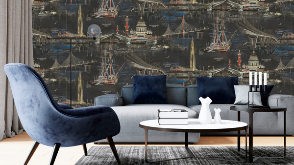 Изображение товара Виниловые обои Артекс Северная столица 11236-05