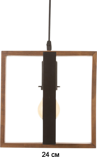 Изображение товара Потолочный светильник BayerLux Кристофер / 10777268 (черный/коричневый)