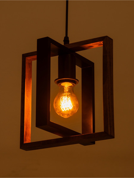 Изображение товара Потолочный светильник BayerLux Кристофер / 10777268 (черный/коричневый)