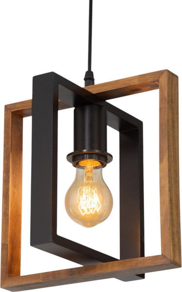 Изображение товара Потолочный светильник BayerLux Кристофер / 10777268 (черный/коричневый)