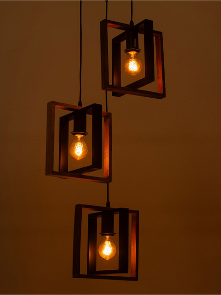 Изображение товара Люстра BayerLux Кристофер / 10777267 (черный/коричневый)