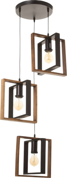 Изображение товара Люстра BayerLux Кристофер / 10777267 (черный/коричневый)