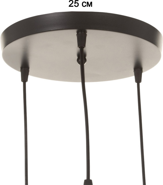 Изображение товара Люстра BayerLux Лакки / 10777282 (черный/коричневый)