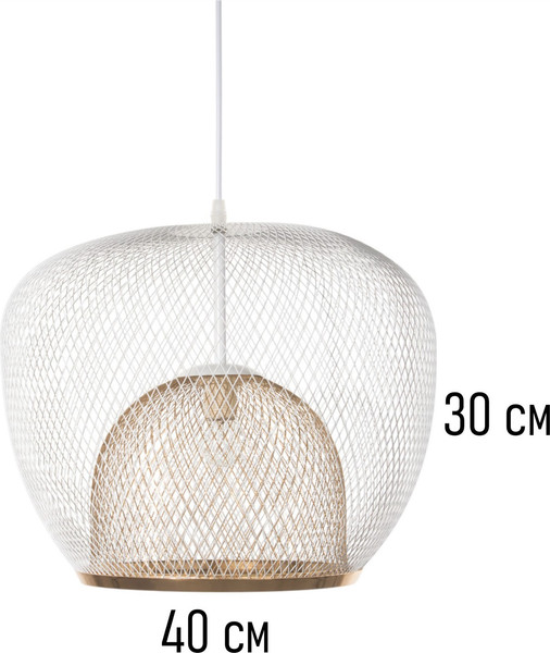 Изображение товара Потолочный светильник BayerLux Margarethe / 10547039 (белый/золото)