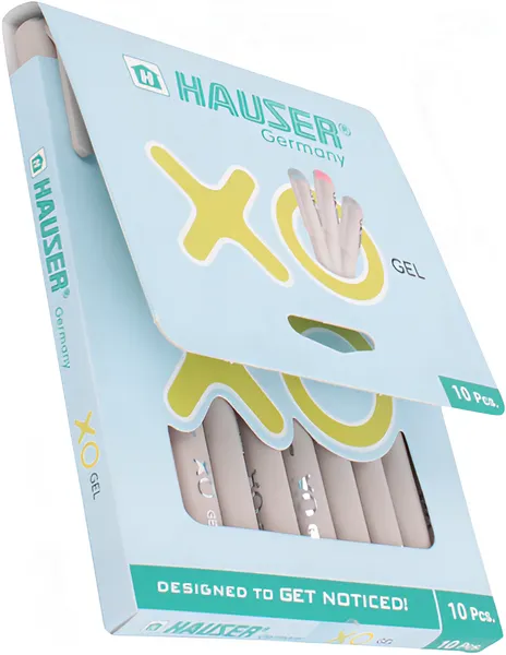 Изображение товара Набор гелевых ручек HAUSER XO H6217G (черный)