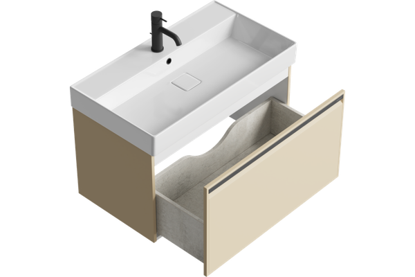 Изображение товара Тумба с умывальником Aqwella Pure PUR0108KS