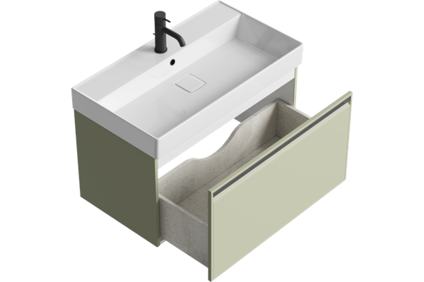 Изображение товара Тумба с умывальником Aqwella Pure PUR0108SH