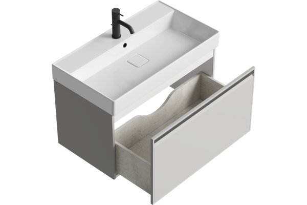 Изображение товара Тумба с умывальником Aqwella Pure PUR0108ST