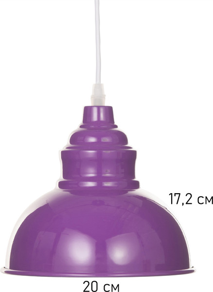 Изображение товара Потолочный светильник BayerLux Paul / 10537751 (темно-фиолетовый)