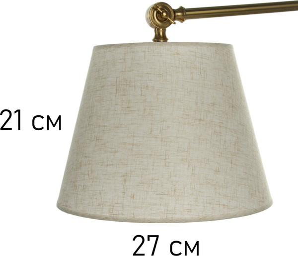 Изображение товара Торшер BayerLux Астон / 10440029 (черный/золото)