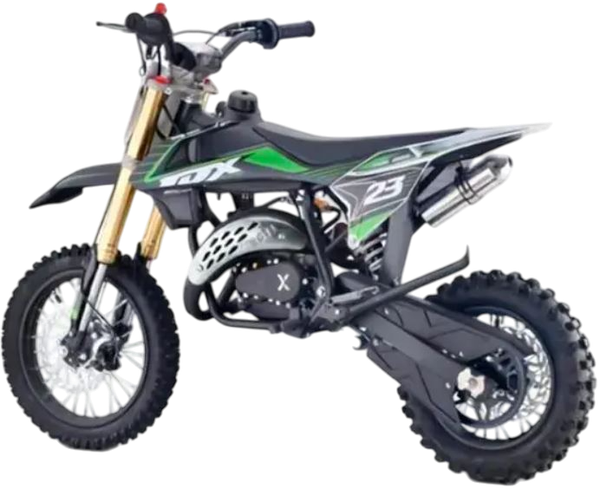 Изображение товара Мотоцикл Motax Minicross 60 PS (черный/белый/зеленый)