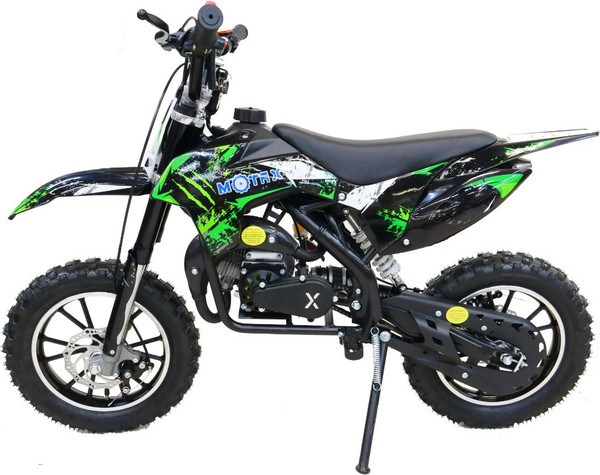 Изображение товара Мотоцикл Motax Minicross 50 PS (черный/черный/зеленый)