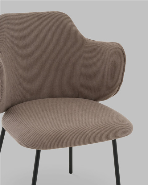 Изображение товара Стул Stool Group Джиннет AV 315-LM25-9005 (велюр капучино)