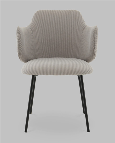 Изображение товара Стул Stool Group Джиннет / AV 315-LM81-9005 (велюр светло-серый)