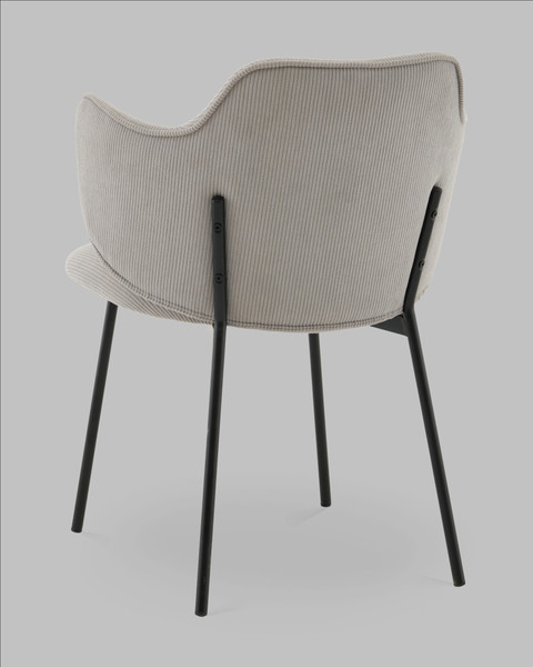 Изображение товара Стул Stool Group Джиннет / AV 315-LM81-9005 (велюр светло-серый)