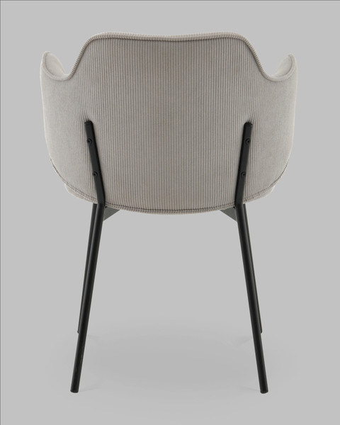 Изображение товара Стул Stool Group Джиннет / AV 315-LM81-9005 (велюр светло-серый)