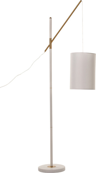 Изображение товара Торшер BayerLux Гавана / 10435692 (латунь/белый)