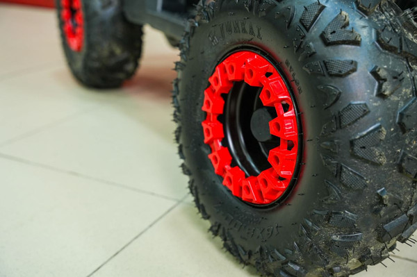 Изображение товара Квадроцикл Motax Grizlik Basic 125 (черный/красный камуфляж)