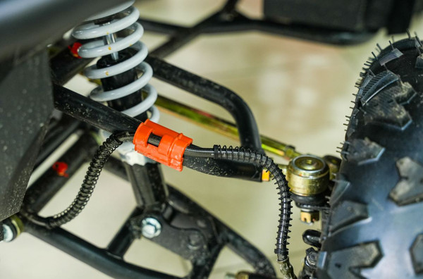 Изображение товара Квадроцикл Motax Grizlik Basic 125 (черный/красный камуфляж)