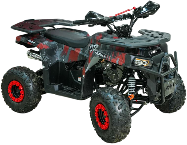 Изображение товара Квадроцикл Motax Grizlik Basic 125 (черный/красный камуфляж)