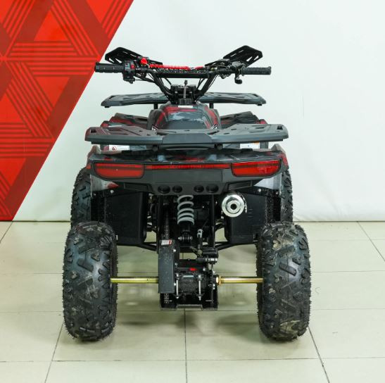 Изображение товара Квадроцикл Motax Grizlik Basic 125 (черный/красный камуфляж)