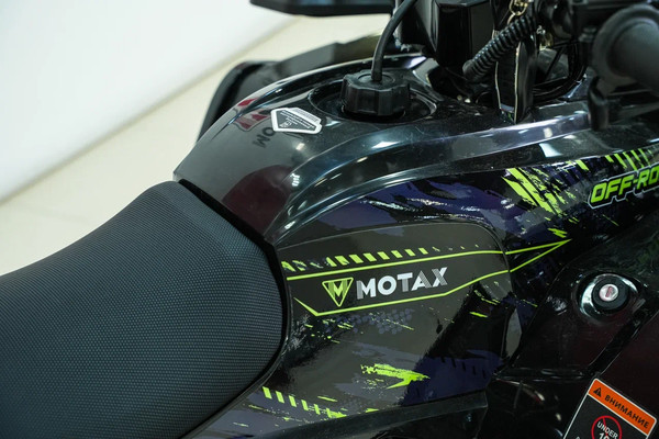 Изображение товара Квадроцикл Motax Grizlik Lux 125 (черный/зеленый камуфляж)