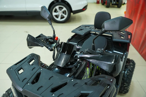 Изображение товара Квадроцикл Motax Grizlik Lux 125 (черный/зеленый камуфляж)