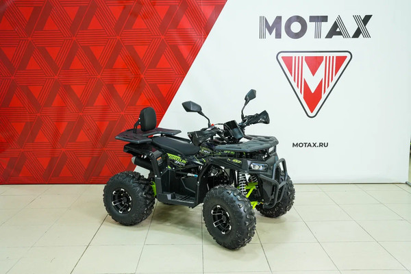 Изображение товара Квадроцикл Motax Grizlik Lux 125 (черный/зеленый камуфляж)