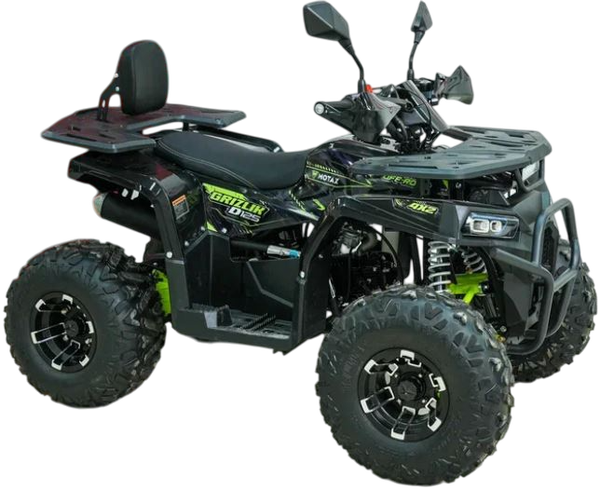 Изображение товара Квадроцикл Motax Grizlik Lux 125 (черный/зеленый камуфляж)