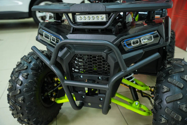 Изображение товара Квадроцикл Motax Grizlik Lux 125 (черный/зеленый камуфляж)