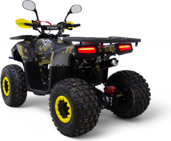 Изображение товара Квадроцикл Motax Grizlik Premium 125 (черный/желтый камуфляж)