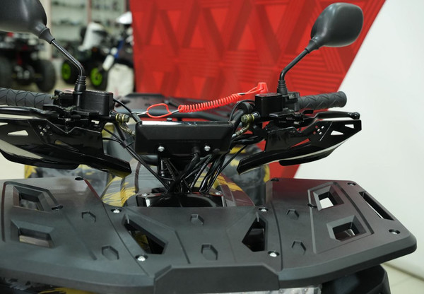 Изображение товара Квадроцикл Motax Grizlik Premium 150 (черный/желтый камуфляж)