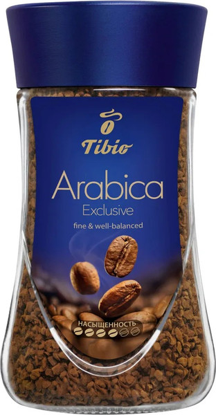 Изображение товара Кофе растворимый Tibio Exclusive Arabica (95г)