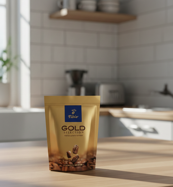 Изображение товара Кофе растворимый Tibio Gold Selection (75г)