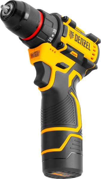 Изображение товара Аккумуляторная дрель-шуруповерт Denzel CDH-BL-12 / 26108
