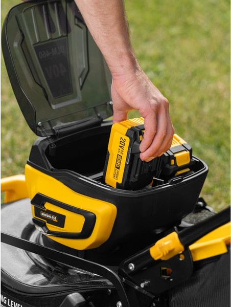 Изображение товара Газонокосилка аккумуляторная Denzel DLM-460 / 58911