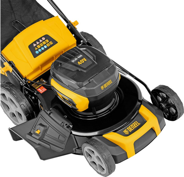 Изображение товара Газонокосилка аккумуляторная Denzel DLM-460 / 58911