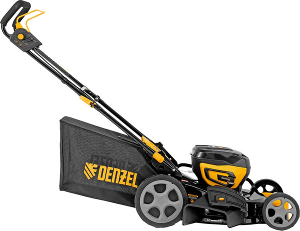 Изображение товара Газонокосилка аккумуляторная Denzel DLM-460 / 58911