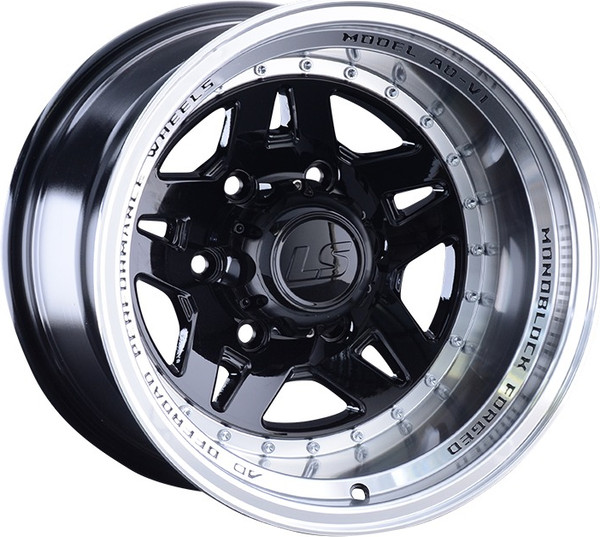 Изображение товара Литой диск LS wheels LS 878 16x10" 5x139.7мм DIA 108.1мм ET -44мм BKL
