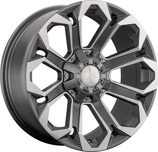 Изображение товара Литой диск LS wheels LS 1366 18x9" 6x139.7мм DIA 106.1мм ET 20мм MGMF