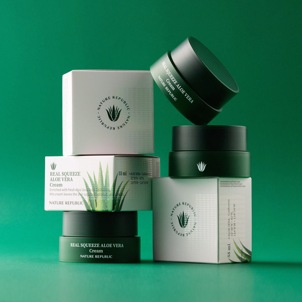 Изображение товара Крем для лица Nature Republic Real Squeeze Aloe Vera Cream (55мл)