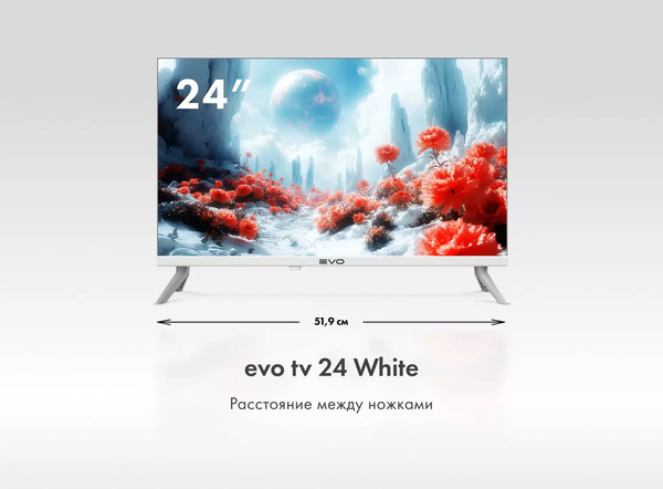 Изображение товара Телевизор Evo TV 24" (белый)