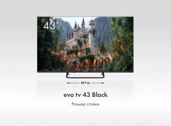Изображение товара Телевизор Evo TV 43'' (черный)
