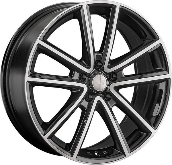 Изображение товара Литой диск LS wheels 1368 16x6.5" 5x114.3мм DIA 67.1мм ET 40мм BKF