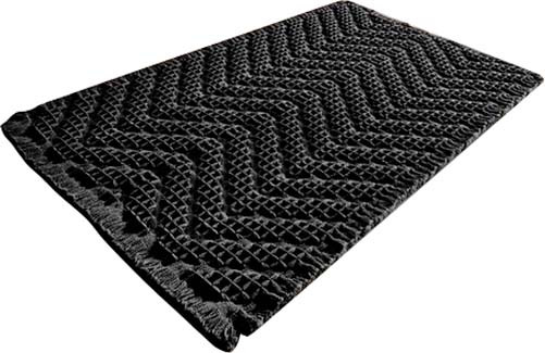 Изображение товара Коврик для ванной Home One Waffle 60x90 / 435522 (черный)