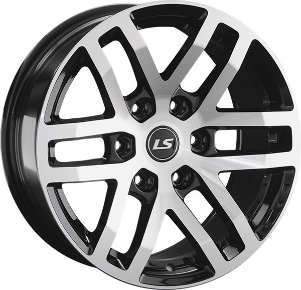 Изображение товара Литой диск LS wheels LS 1279 18x9" 6x139.7мм DIA 100.1мм ET 30мм BKF