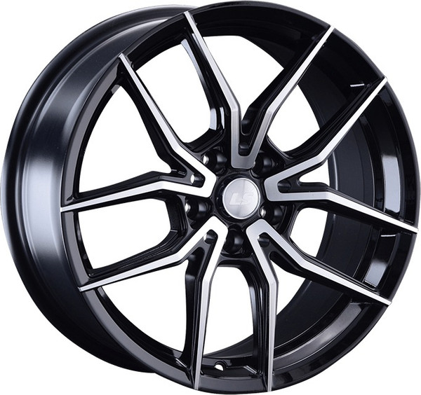 Изображение товара Литой диск LS wheels LS 1242 18x8" 5x112мм DIA 66.6мм ET 35мм BKF